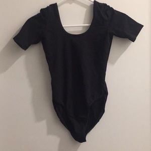 American Apparel Black Bodysuit